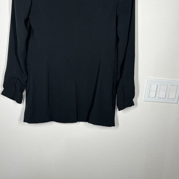 Robert Rodriguez Black Open Daphne Blazer Size 2 - Picture 9 of 12